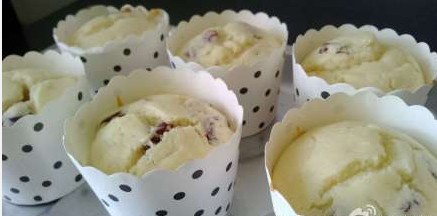 蔓越莓麦芬蛋糕