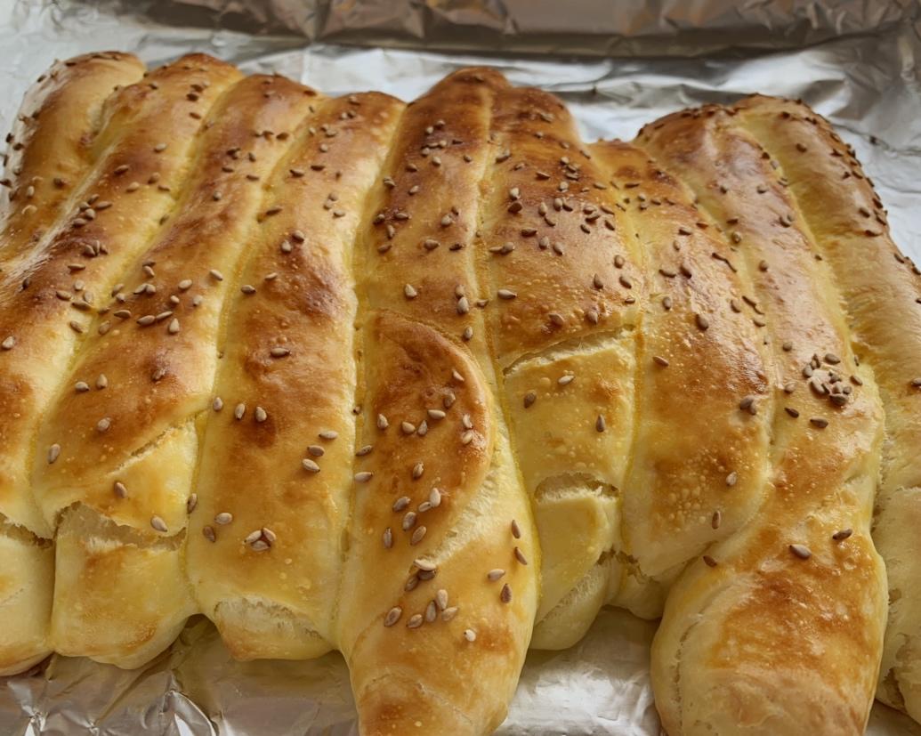 不用厨师机和面的面包