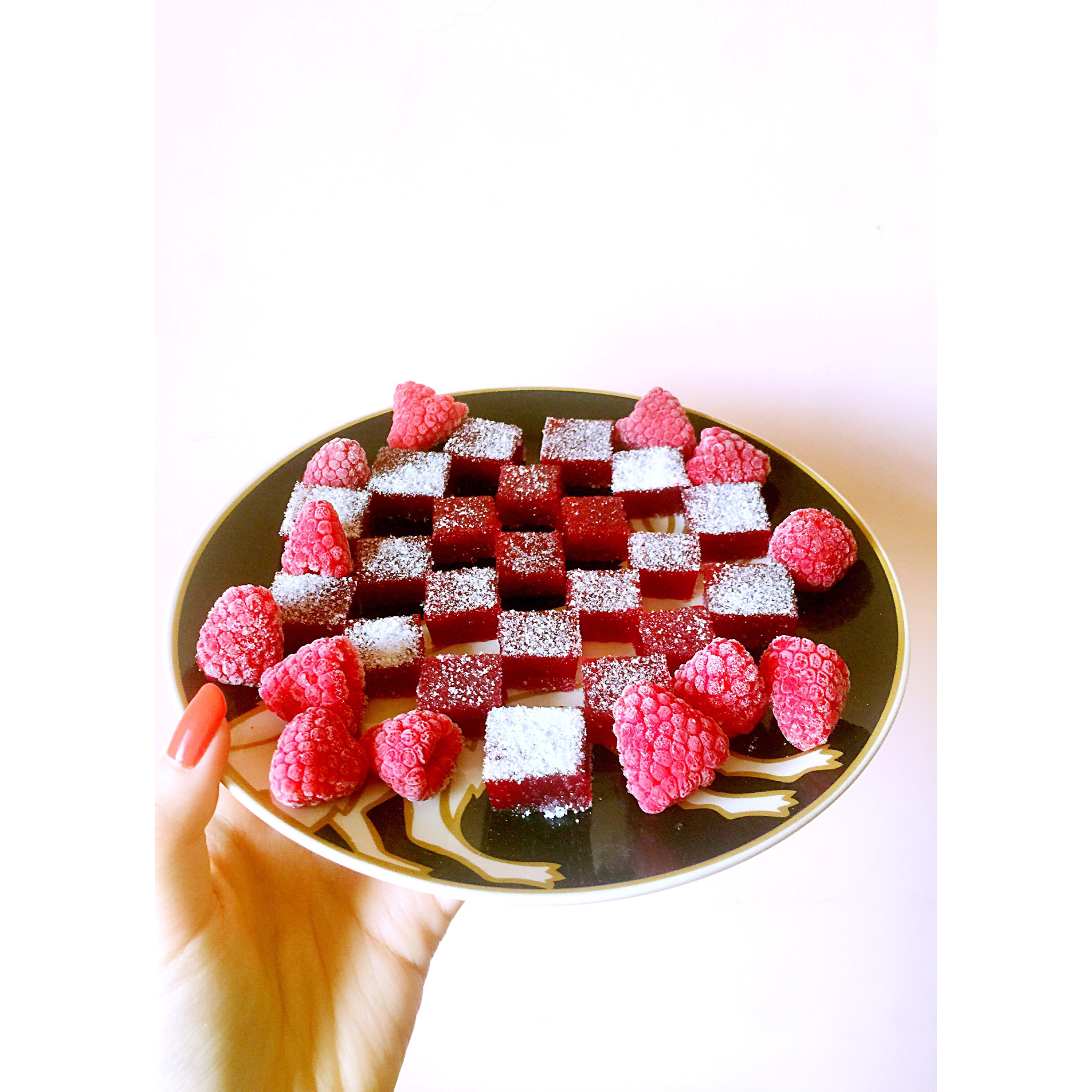 Pates de fruits---法式水果软糖（覆盆子（树莓）软糖）