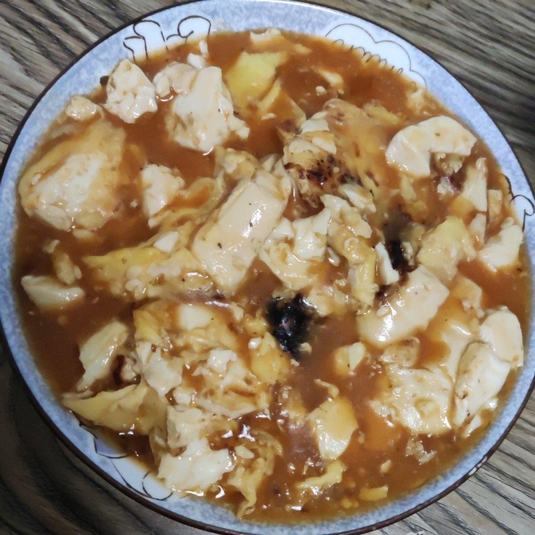 超级嫩鸡蛋包豆腐