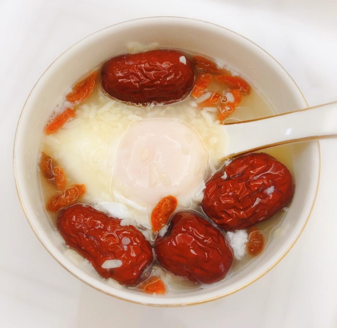 rrrrabitttt儿做的桂花甜蛋酒半熟蛋