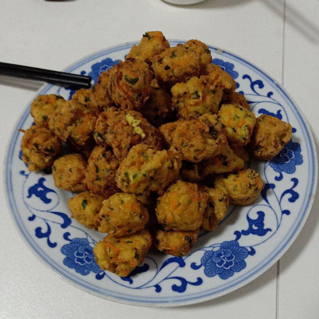 萝卜素丸子家常做法-奶奶的味道