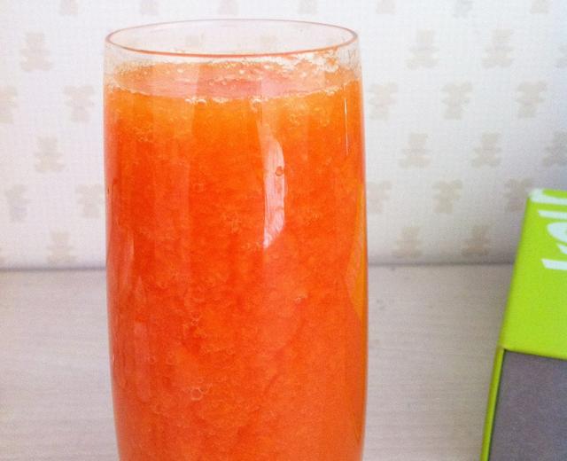 鲜榨木瓜汁的做法