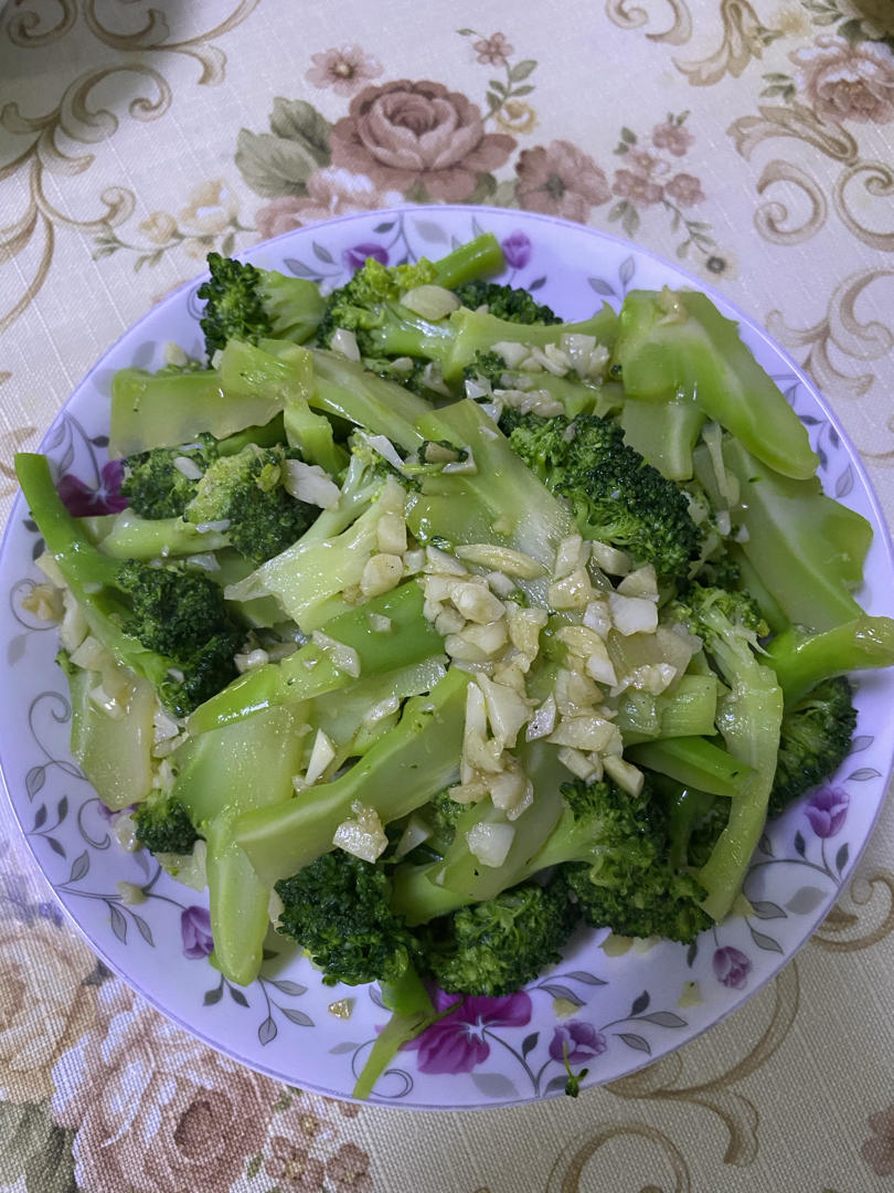 蚝油蒜蓉西兰花