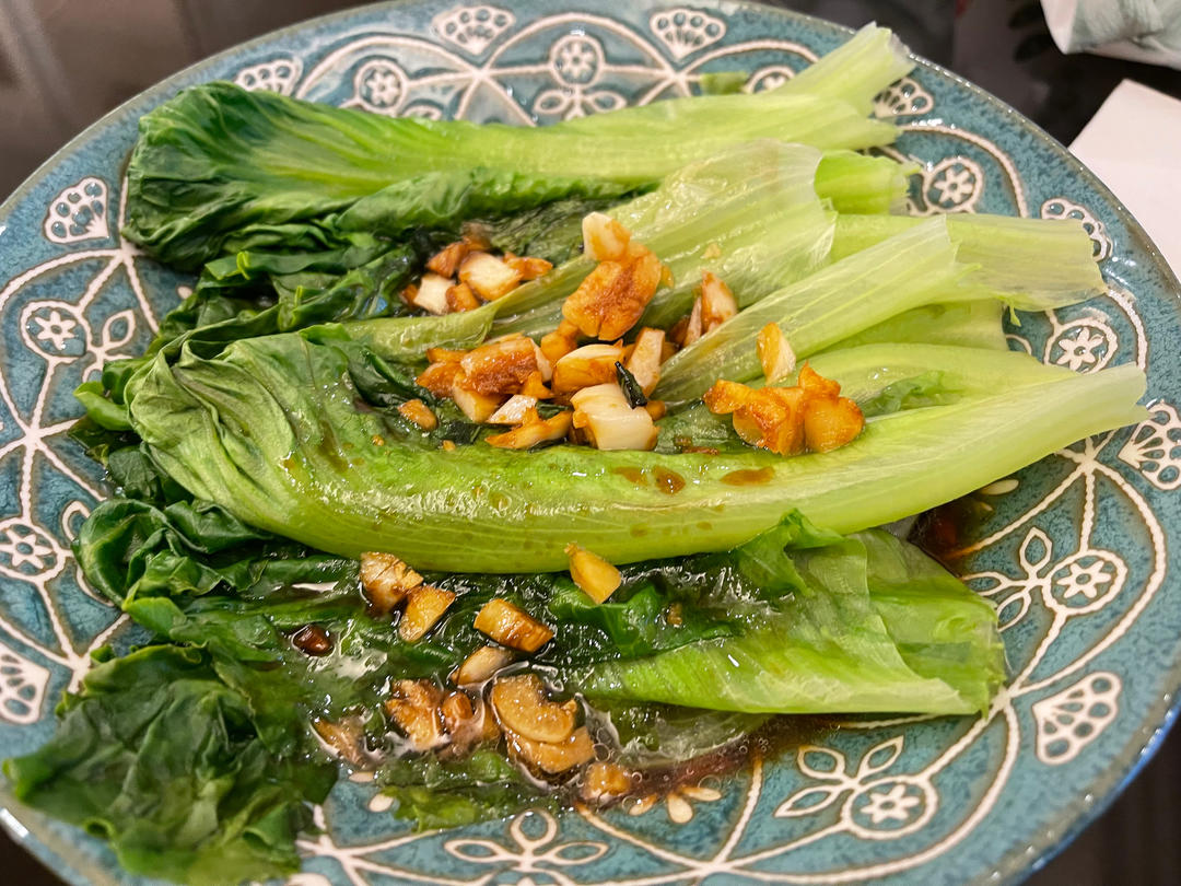 快手豉油生菜