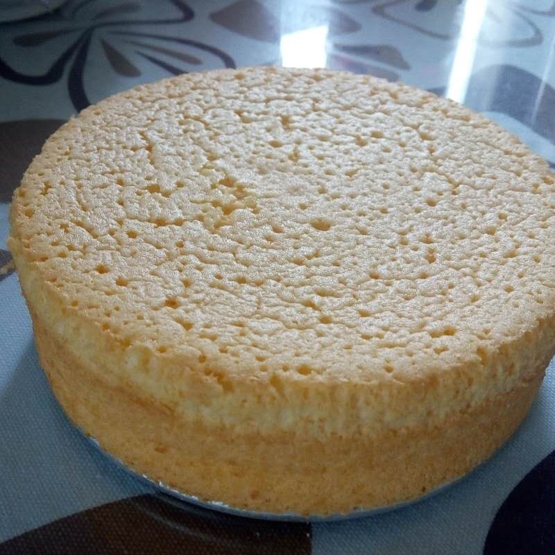 六寸戚风蛋糕