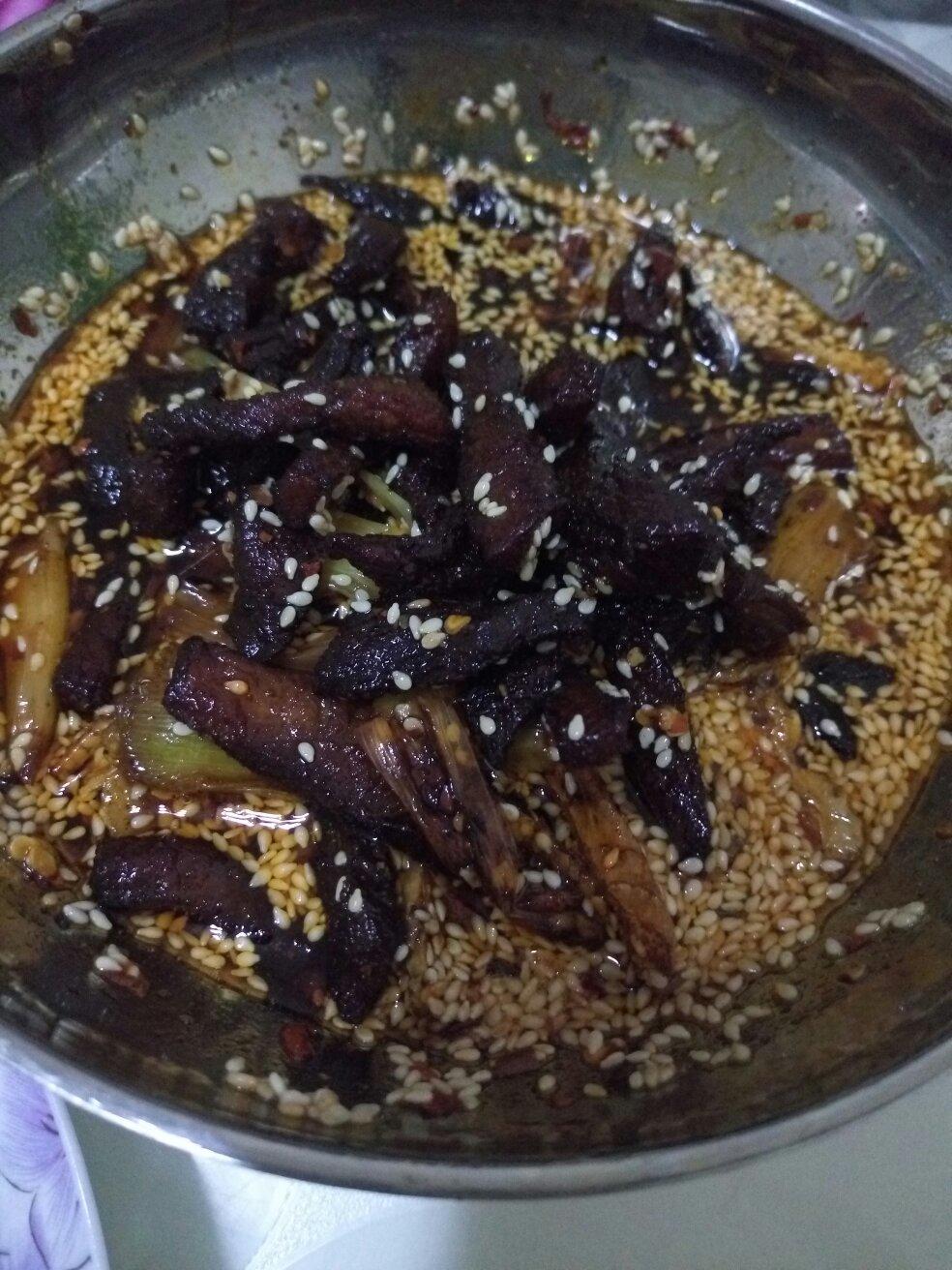 麻辣猪肉干