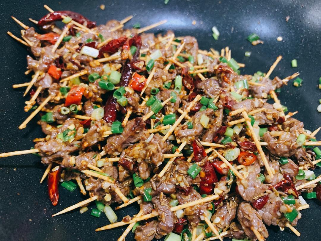 牙签牛肉 道地湖南味