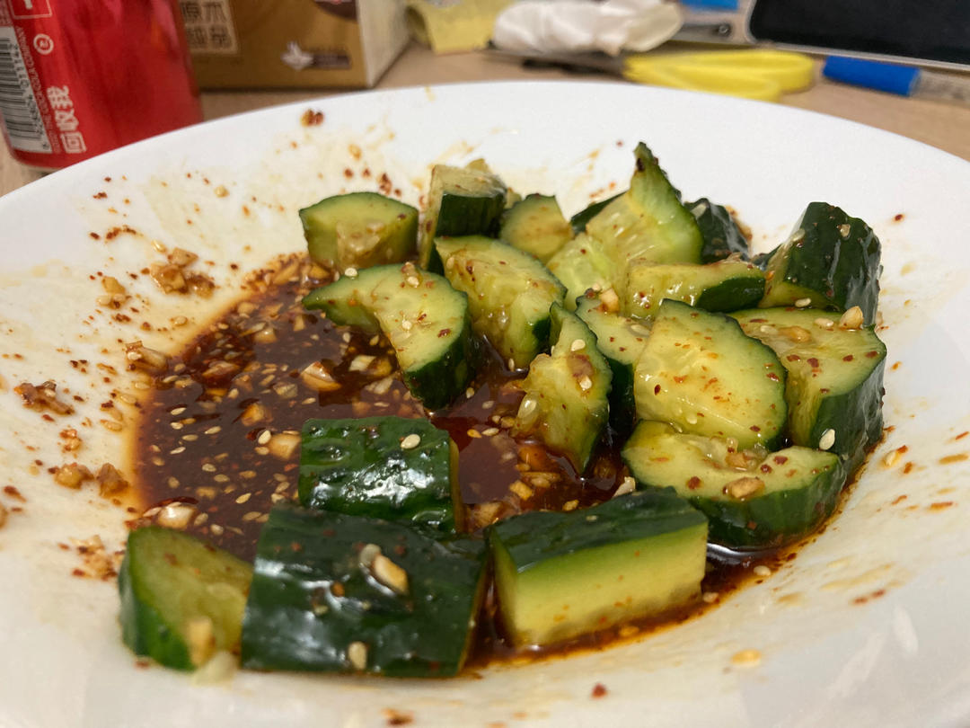 万能调料汁拍黄瓜太绝了