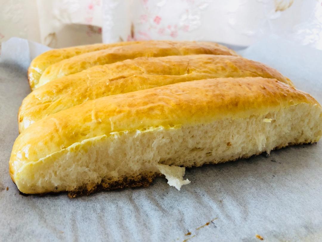 蜂蜜淡奶油面包#美味排包#