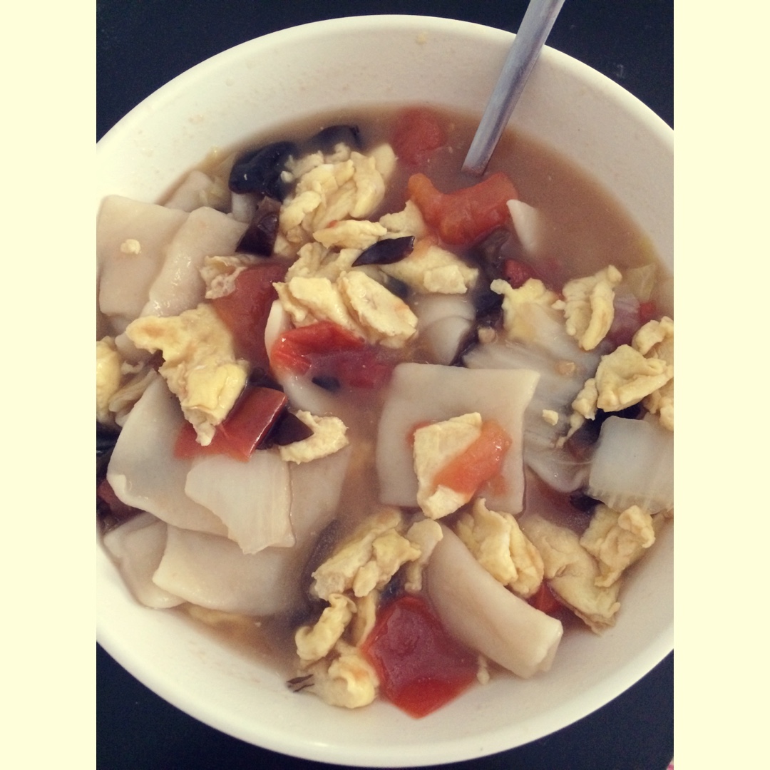 西红柿鸡蛋揪面片