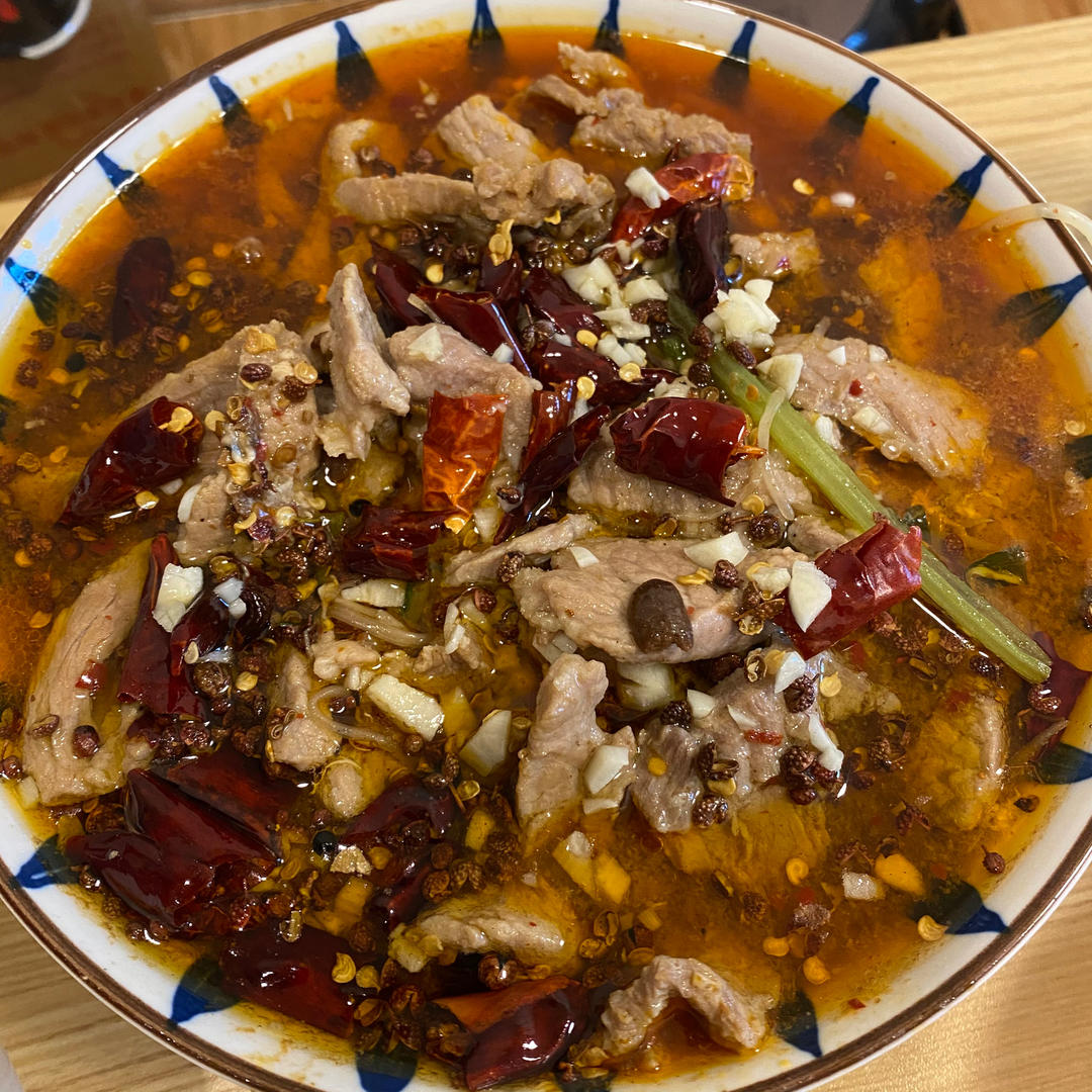 水煮肉片（肯定不翻车）
