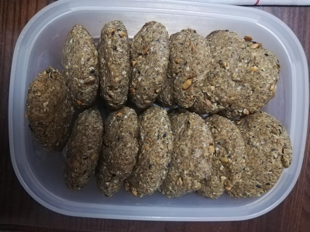 【咸味燕麦饼干】无糖低脂瘦身饼干