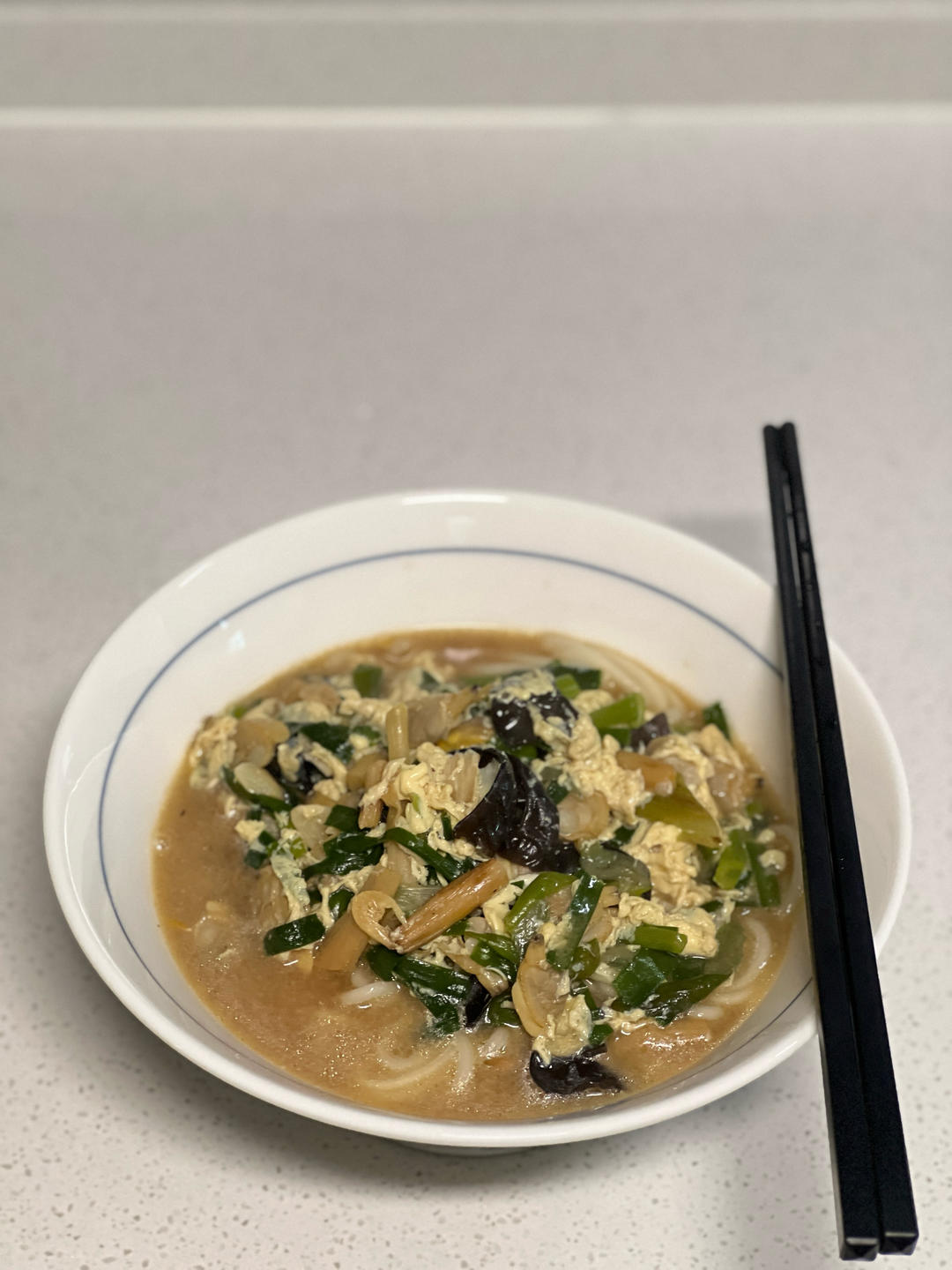 海鲜打卤面