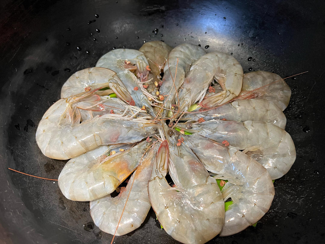 无水版白灼大虾