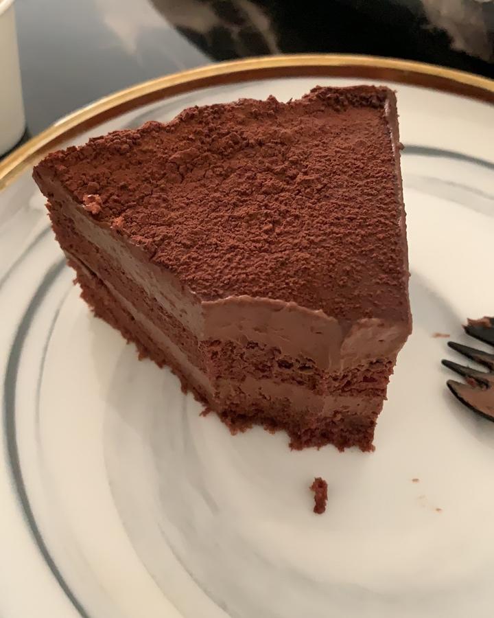 巧克力慕斯，巧克力猪血糕，浓可可丝滑巧克力慕斯，劣狐狐烘焙