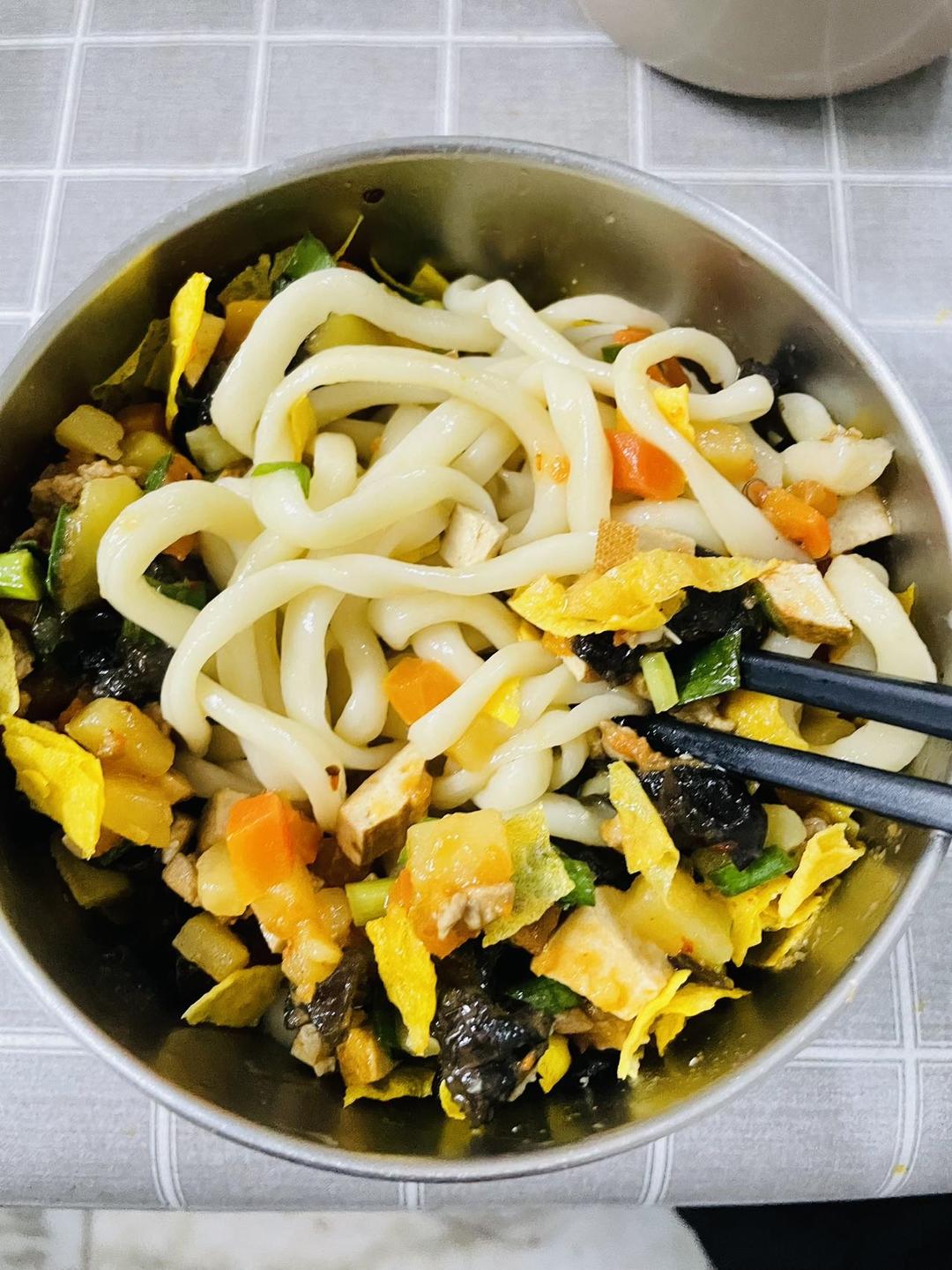 正宗新疆拌面，吃不上后悔一辈子！😂