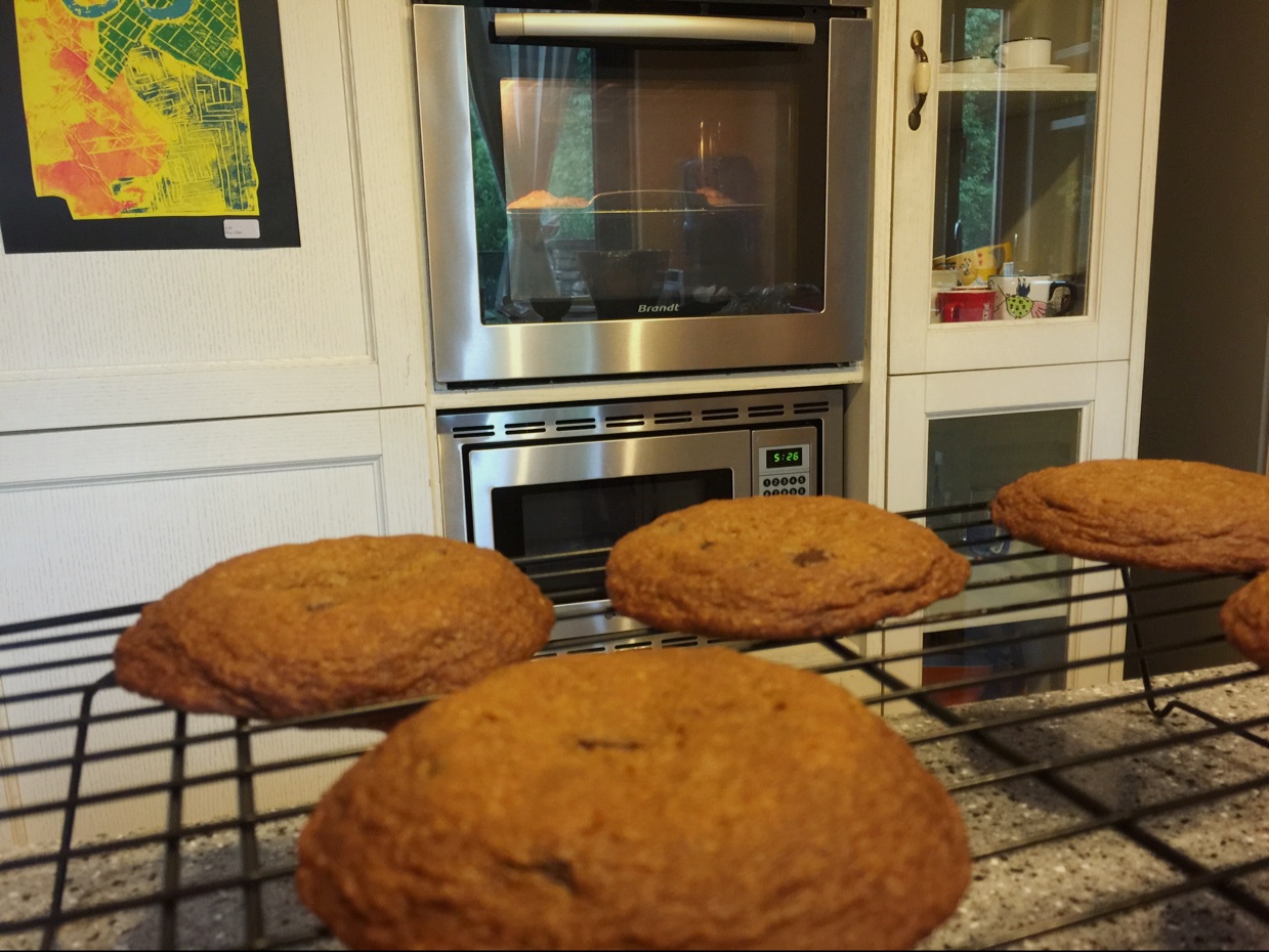 巧克力饼干chocolate chunk and chip cookies