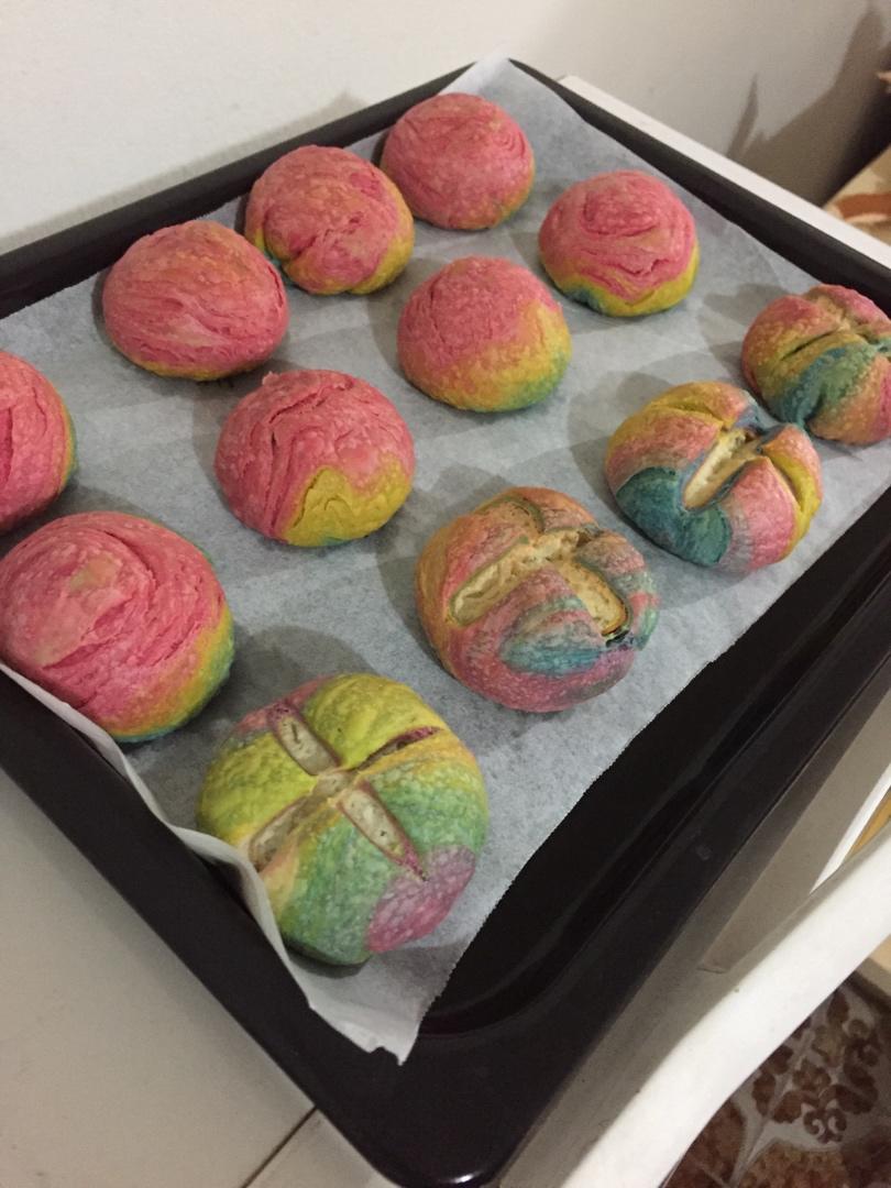 花开富贵之四种口味的椰蓉开口酥