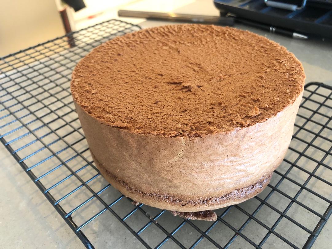 不消泡的巧克力戚风胚/「戚风及其衍生」烘焙视频蛋糕篇2