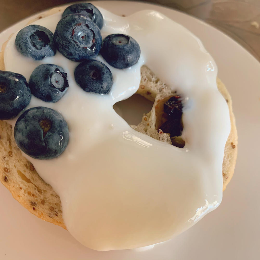 不用出膜却敲好吃的奇亚籽贝果面包（超详尽图文 ）