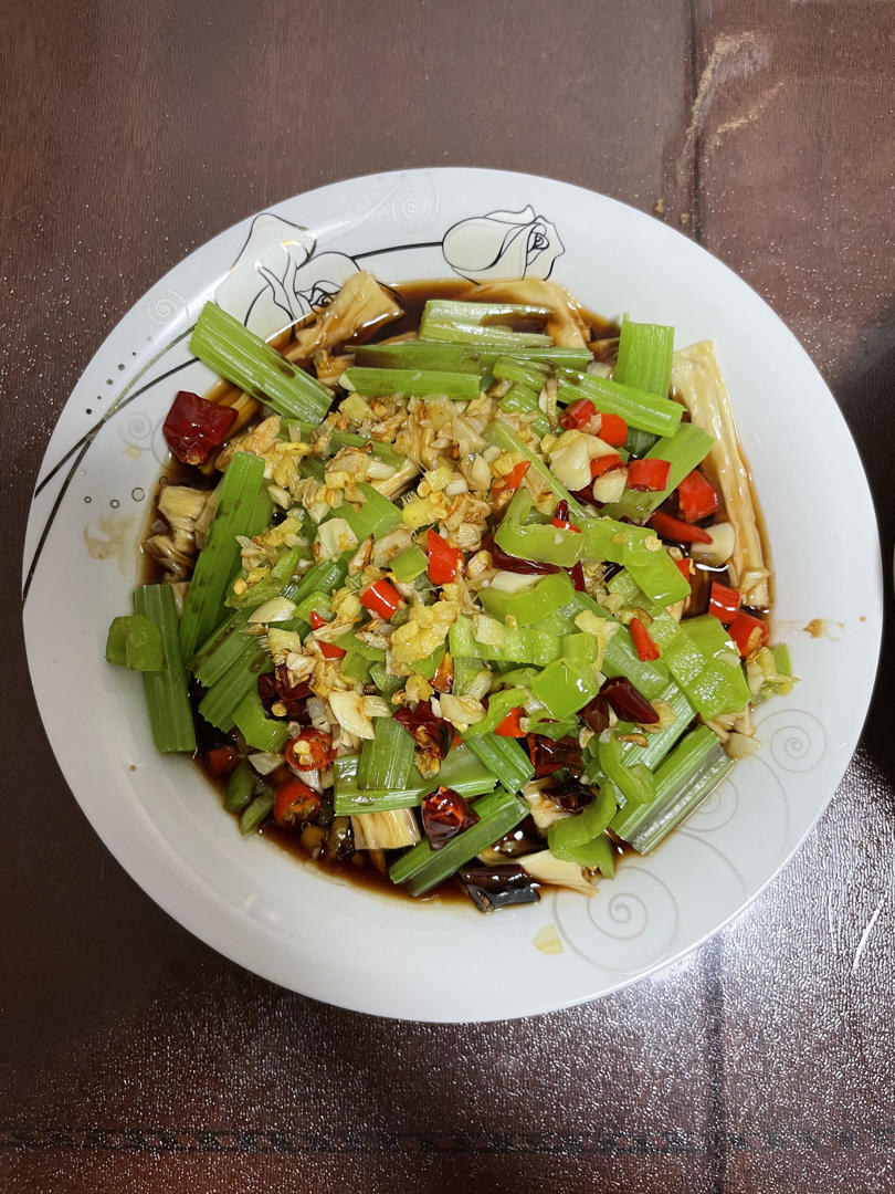 凉拌腐竹