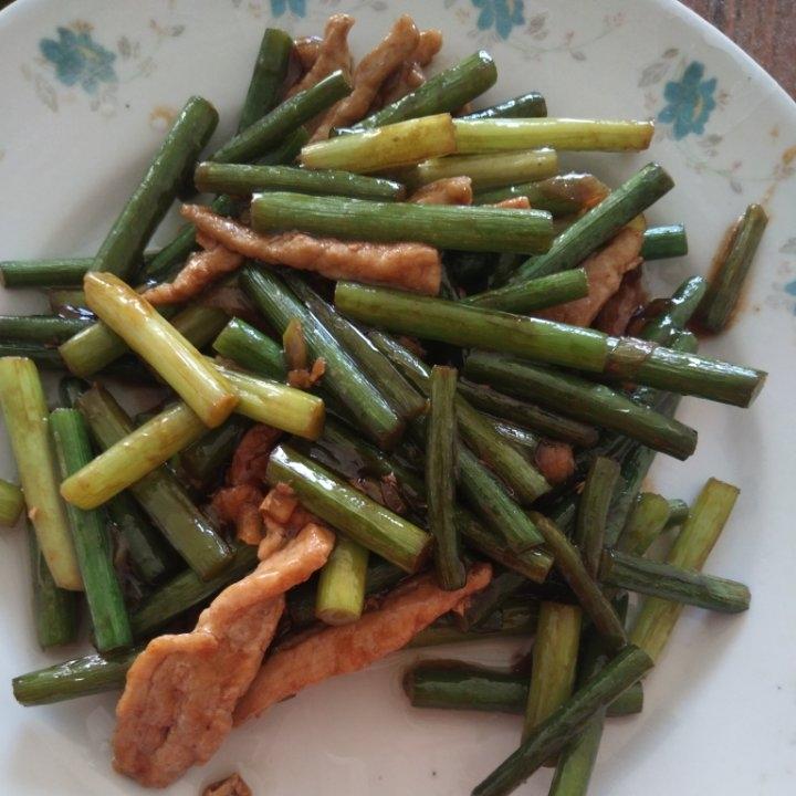 蒜薹炒肉