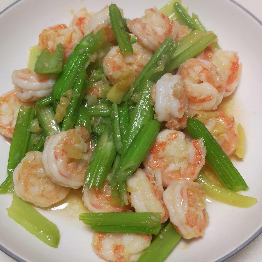 【西芹炒虾仁图片】何辣辣_下厨房