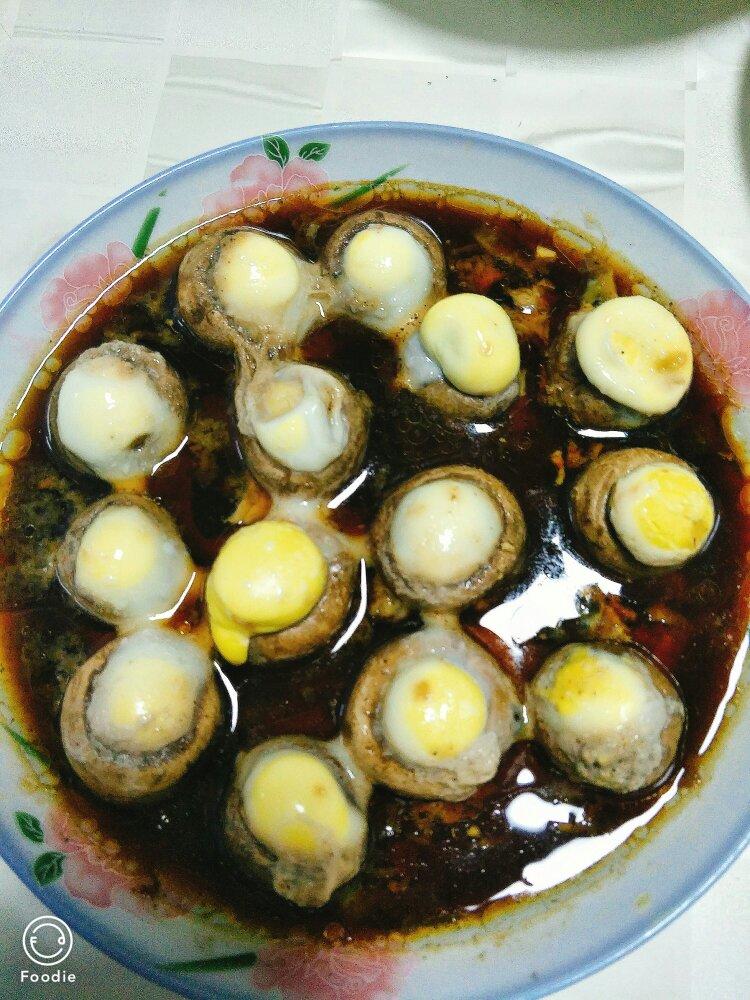 香菇肉末蒸鹌鹑蛋