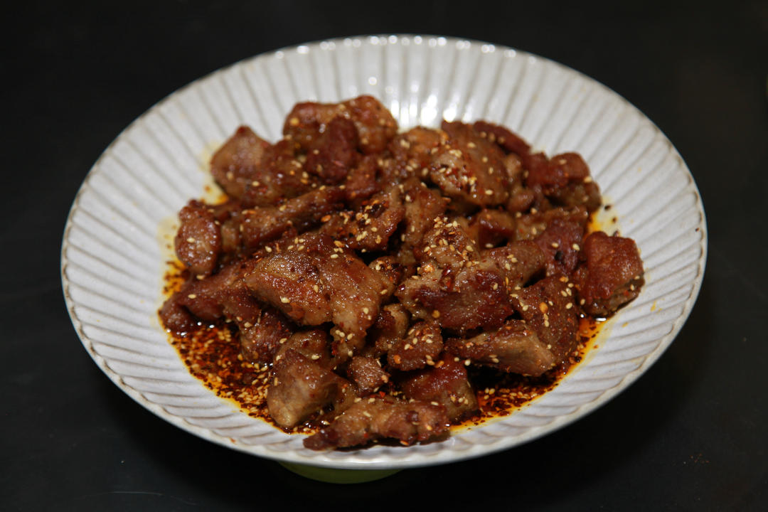 孜然肉粒