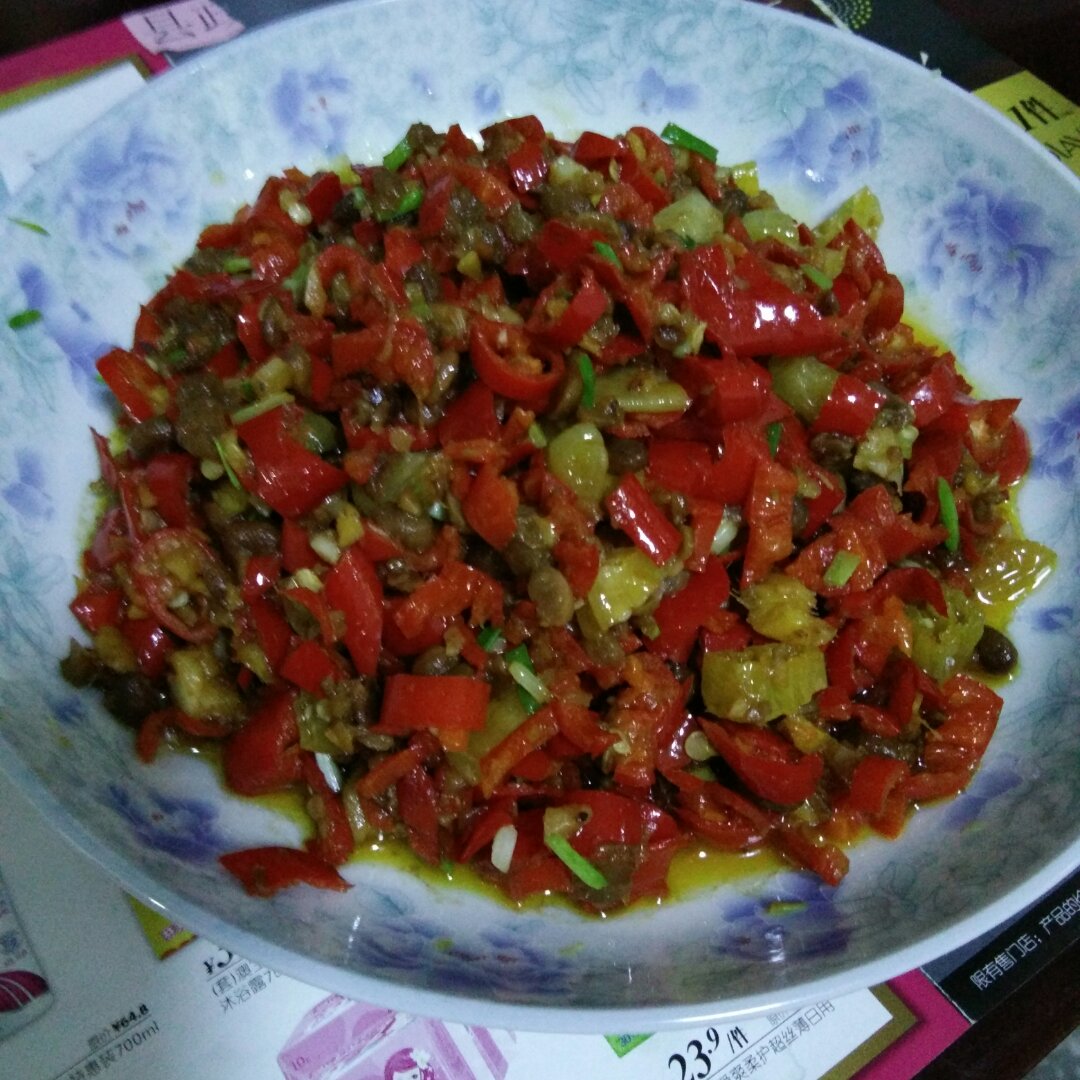 小米椒爆鸡胗