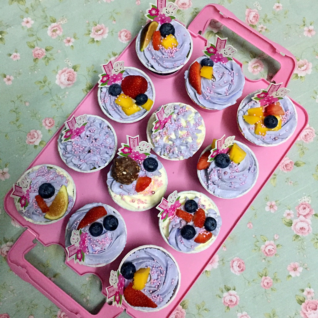 软绵绵戚风纸杯蛋糕