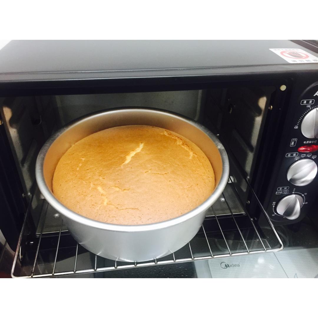 烤箱做蛋糕（戚风蛋糕的做法）