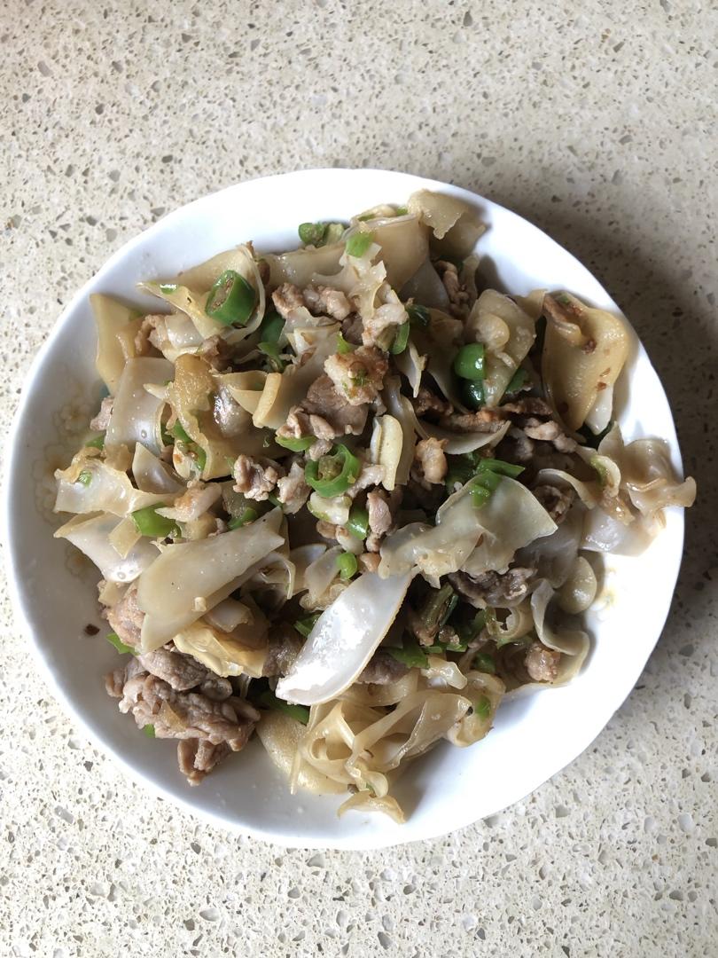 火遍湖南费大厨辣椒炒肉超下饭青椒木耳炒肉