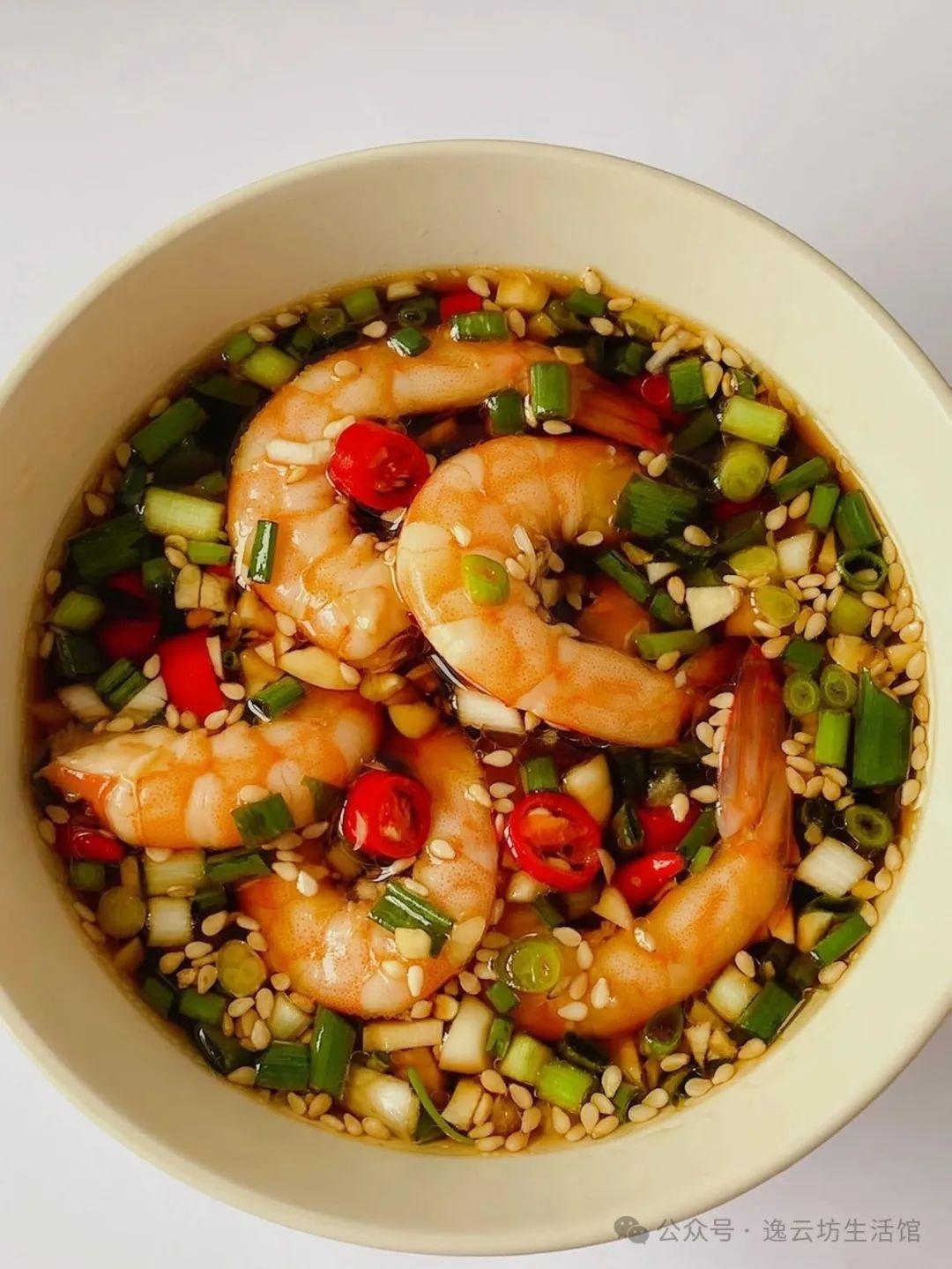 凉拌虾仁（虾的天花板做法）的做法