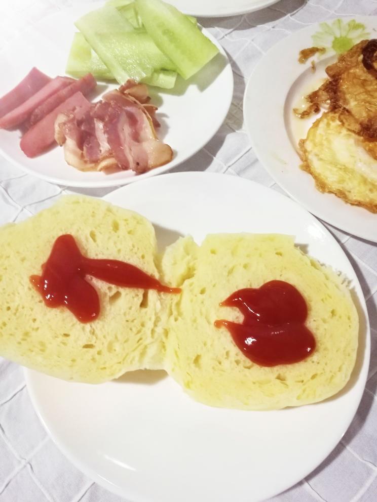 纯奶手撕吐司的做法 步骤1