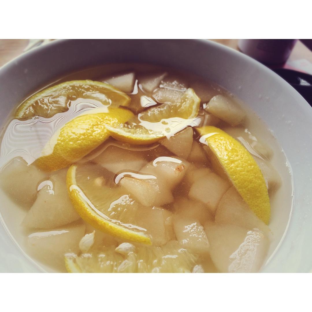柠檬冰糖梨