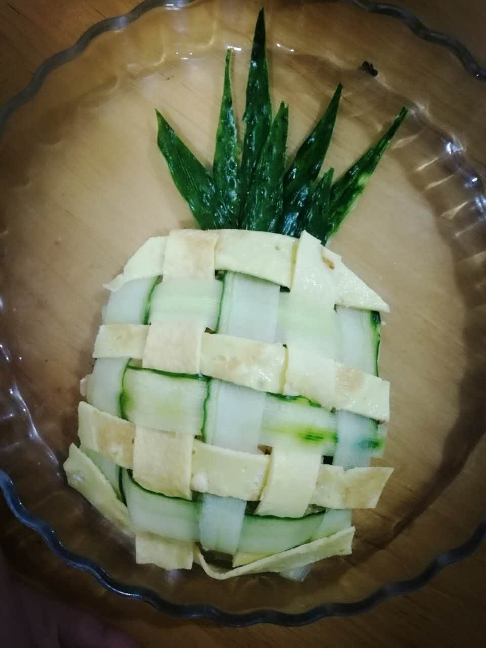 儿童创意餐菠萝饭