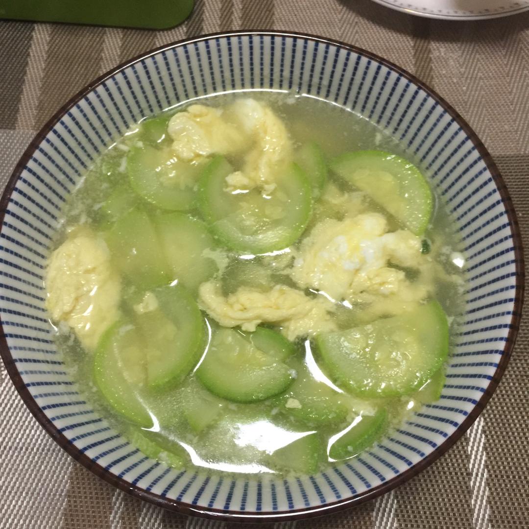 西葫芦蛋汤