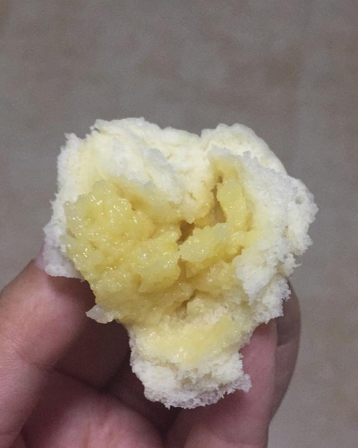 自制无油奶黄包