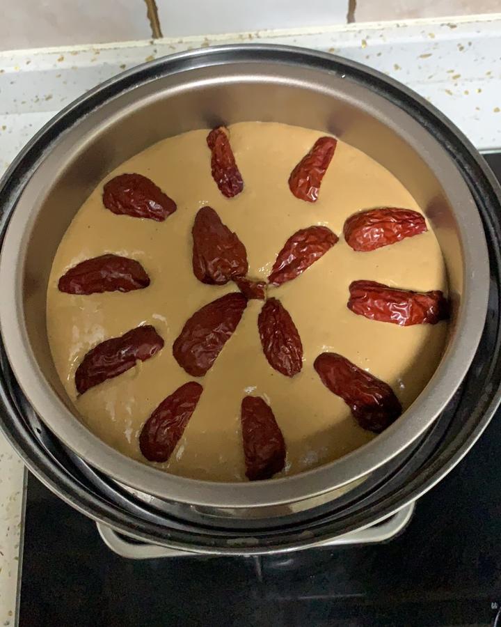 葡萄干发糕