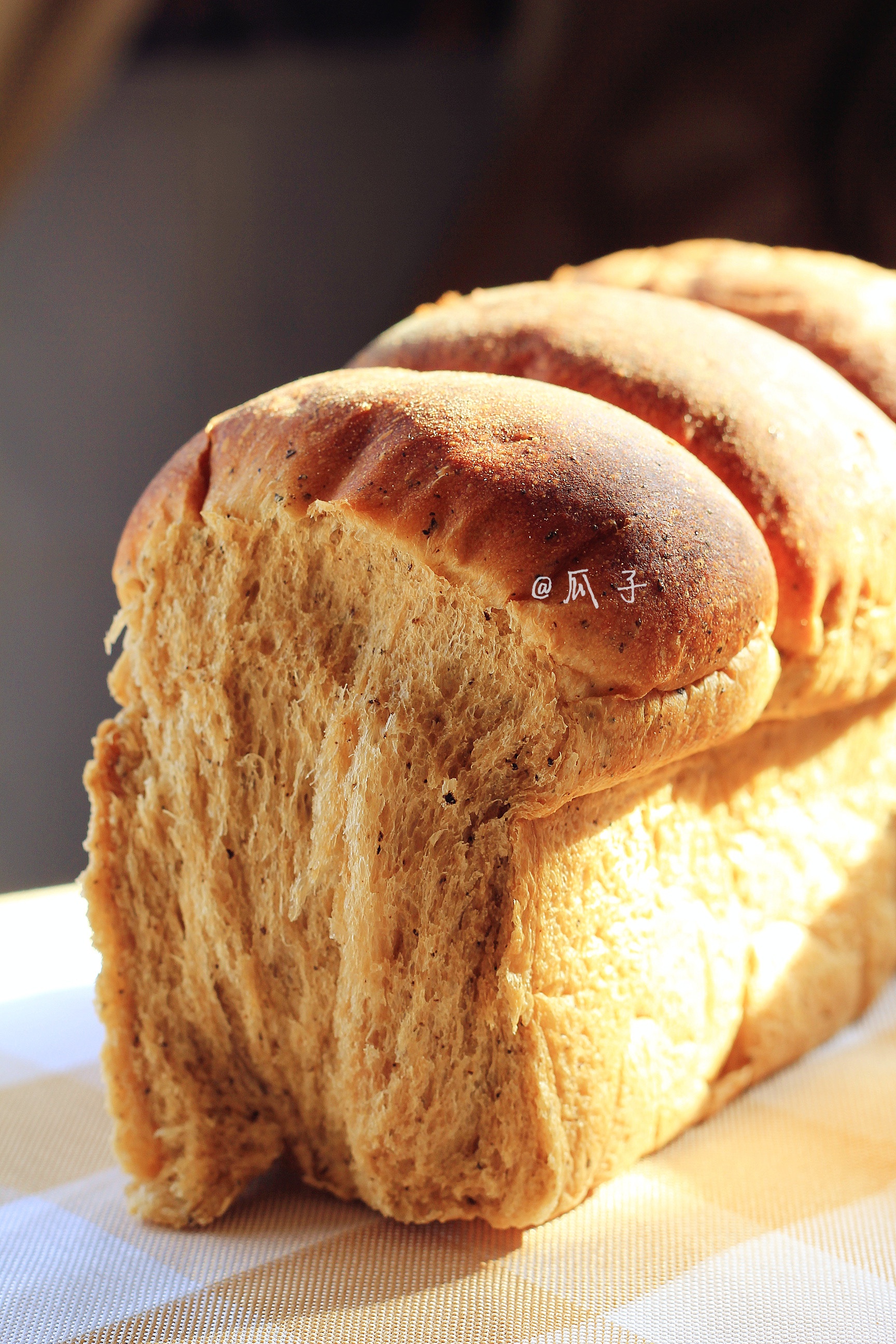 面包 超绵伯爵红茶吐司 彭小瓜子做的超绵伯爵红茶吐司 #原味麦香