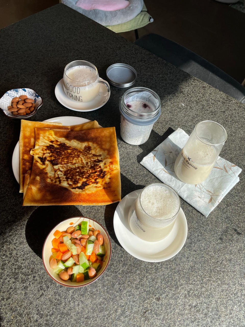 XO酱午餐肉鸡蛋饼