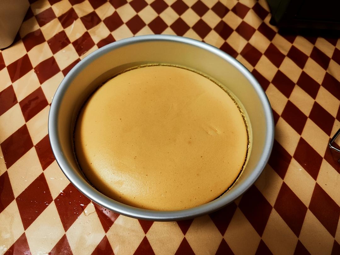 很努力才能失败的轻乳酪蛋糕     隔离食记1⃣️7⃣️