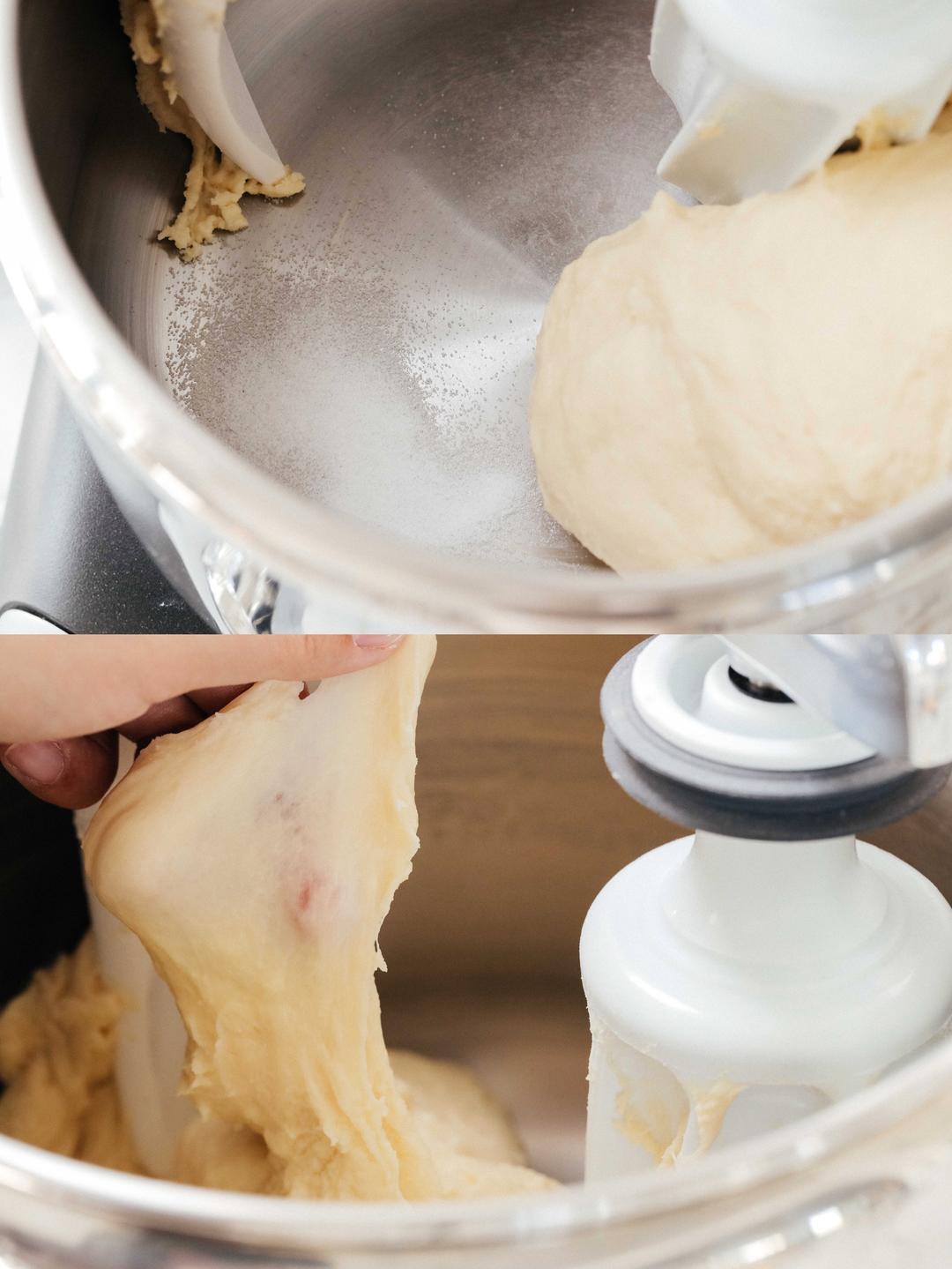 纯奶手撕吐司的做法 步骤1