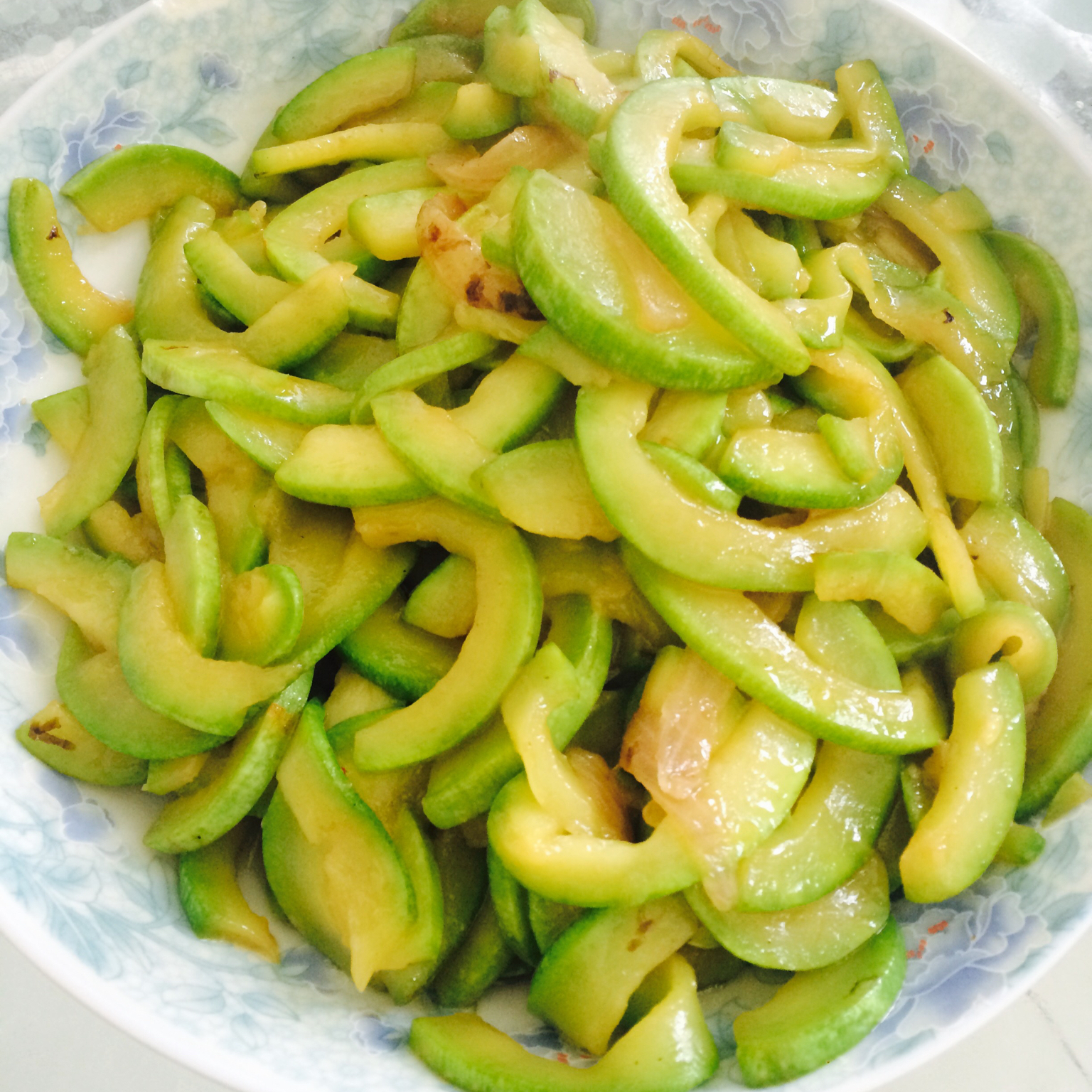 单美味做的清炒西葫芦瓜