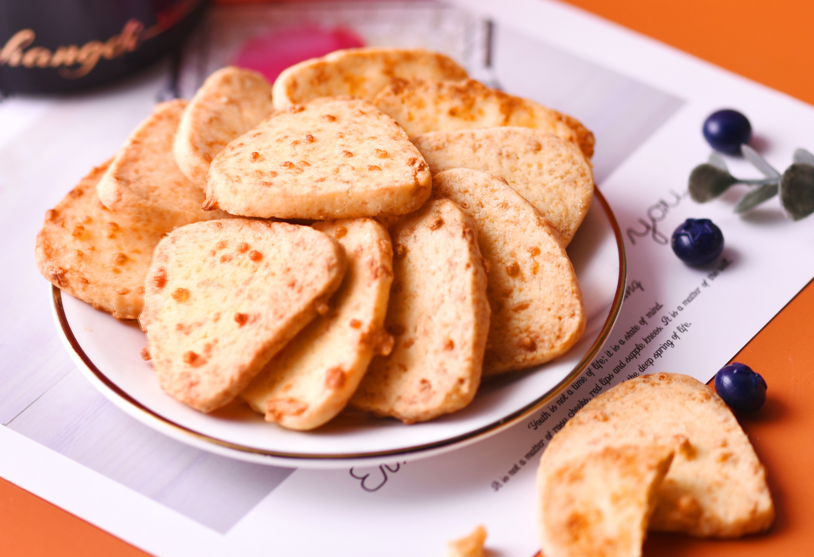 新年饼干 芝士曲奇 咸香酥脆 简单易做的做法