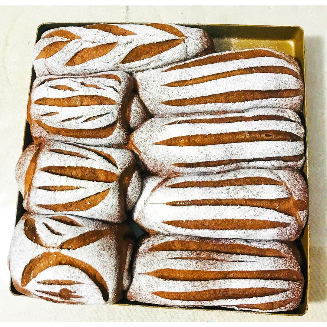 可可牛奶哈斯面包