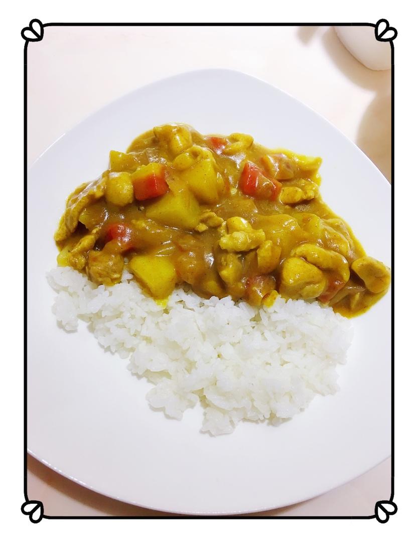 咖喱鸡肉饭