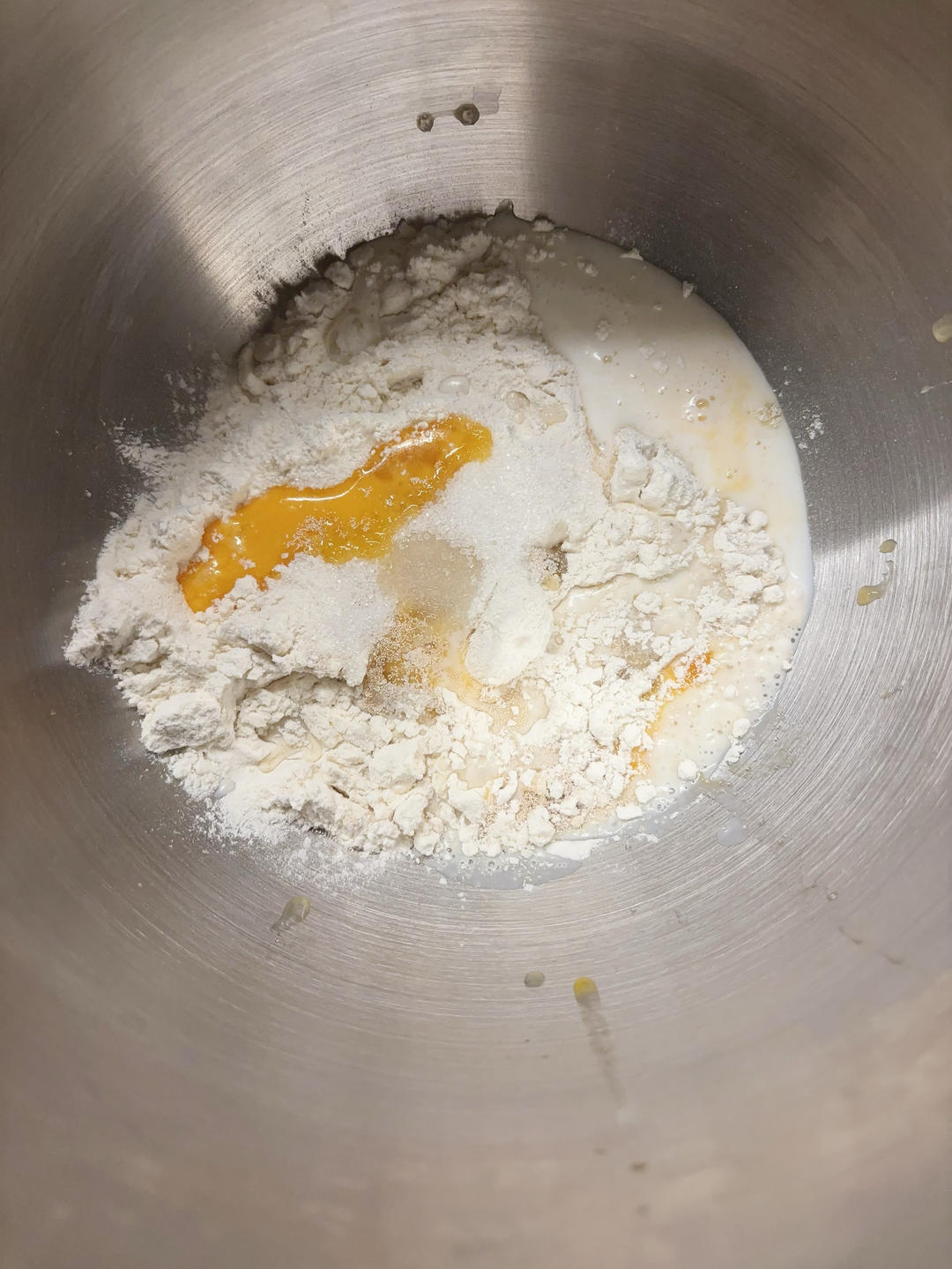纯奶手撕吐司的做法 步骤1